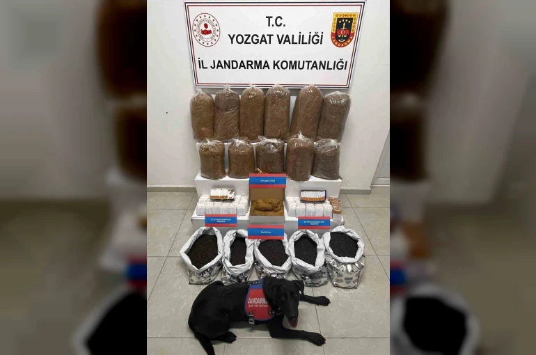 Yozgat’ta bin 340 adet makaron ele geçirildi