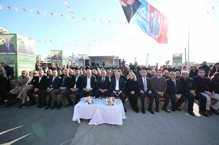 Yüreğir Belediyesi Özgür Mahalle Parkı törenle açıldı