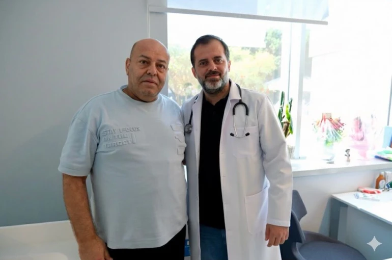 Yurt dışından gelen mide kanseri hastası Mersin’de sağlığına kavuştu