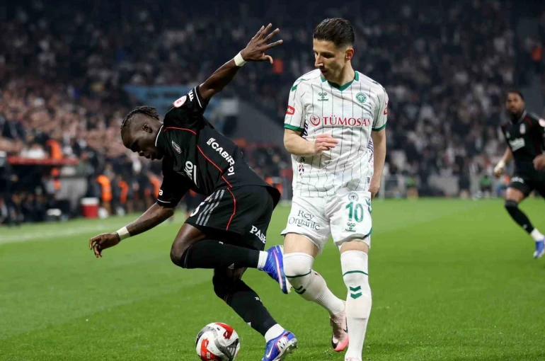 Ziraat Türkiye Kupası: Beşiktaş: 0 - Konyaspor: 0 (Maç devam ediyor)