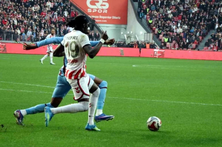 Ziraat Türkiye Kupası: Samsunspor: 0 - Trabzonspor: 0 (İlk yarı)