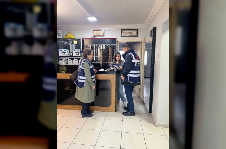 Zonguldak’ta kuaför ve güzellik salonları denetlendi