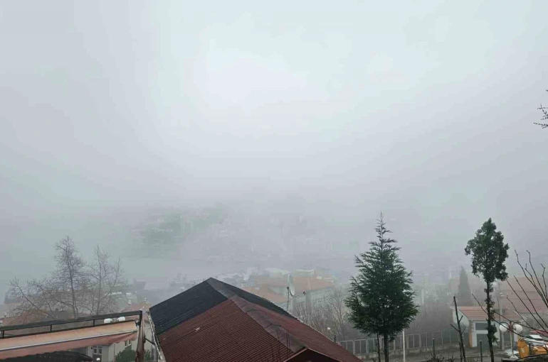 Zonguldak’ta sis etkili oldu