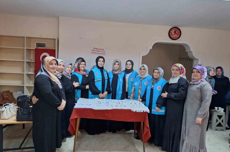 Zonguldak’ta TDV Kadın Kollarının projeleri çocukların yüreklerini ısıttı