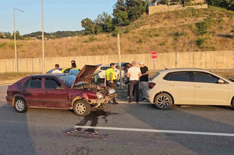 Zonguldak’ta trafik kazası: 1 yaralı