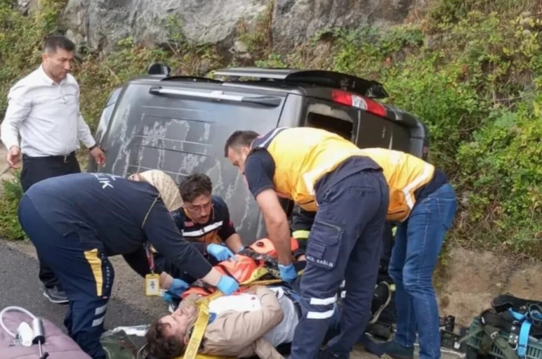 Zonguldak’ta yağış kazayı beraberinde getirdi: 1 yaralı