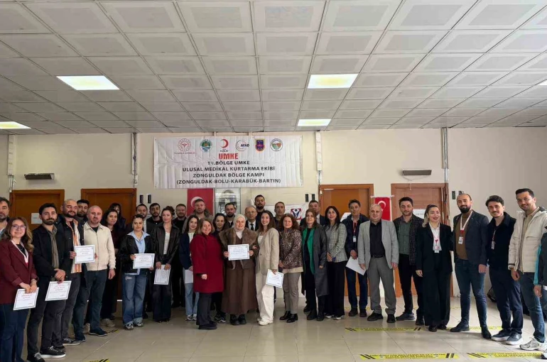 Zonguldak’ta yeni UMKE gönüllüleri yetiştirildi