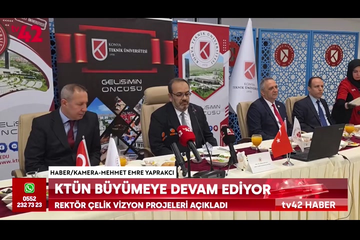 KTÜN büyümeye devam ediyor: Rektör Çelik vizyon projeleri açıkladı