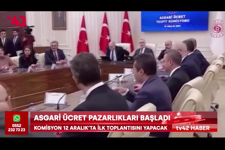 Asgari ücret pazarlıkları başladı