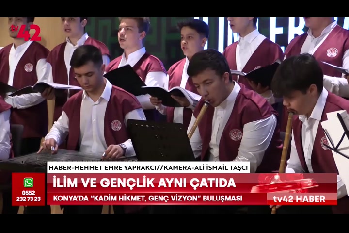 Konya’da “Kadim Hikmet, Genç Vizyon” buluşması gerçekleşti