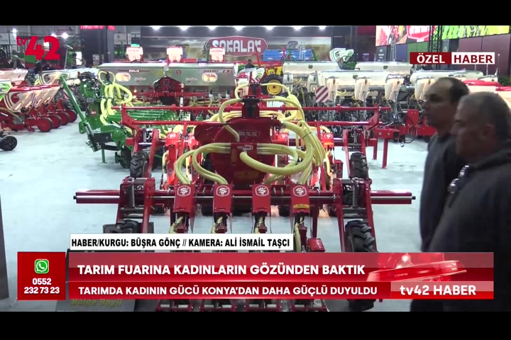 Tarımda kadının gücü Konya’dan daha güçlü duyuldu